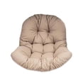 thumbnail image 2 of Cojín colgante para silla de huevo, grueso, lavable, suave, con forma de cesta colgante Caqui, 2 of 8
