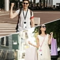thumbnail image 2 of YSTDHL 2 Pcs Adjustable Phone Lanyard Neck Strap, Universal Mobile Phone Lanyard with 4 Adhesive Tethers, Compatible for iPhone, Samsung, HUAWEI and Most Smartphone Black & Pink, 2 of 7
