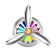 thumbnail image 1 of Car  Freshener Vent Clip Car Perfume Propeller LED Light Fan Fragrance Diffuser Stylish Car Decoration, 1 of 8
