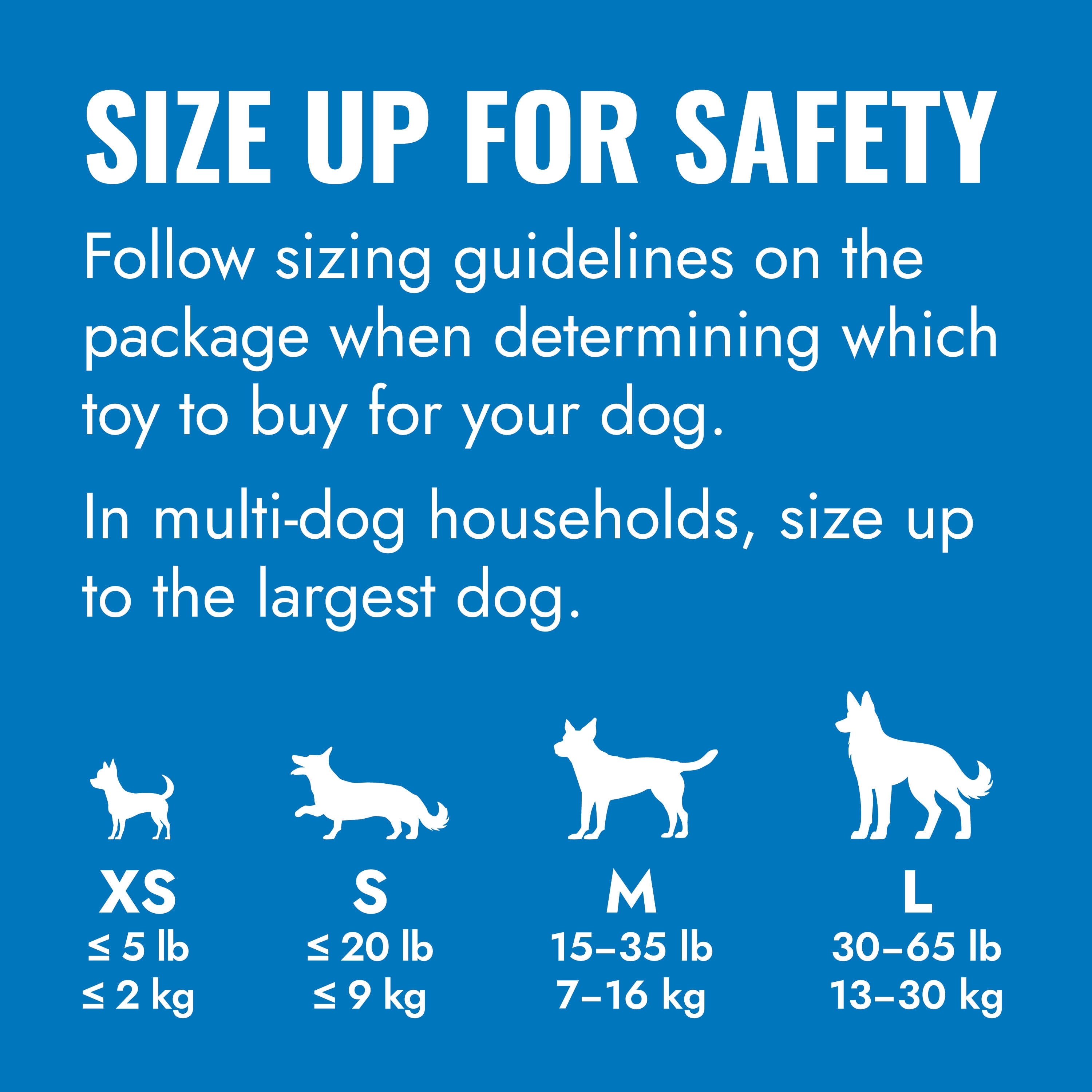 KONG® Classic Rubber Puppy Dog Toy for Beginner Chewers, Blue, Large for Dogs Between 30-65 lbs