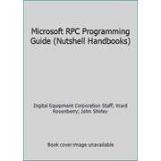 Angle View: Microsoft RPC Programming Guide (Nutshell Handbooks) [Paperback - Used]