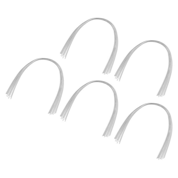 Dental Braces Wire,50PCS 0.017x0.022in Nickel Titanium Nickel Titanium