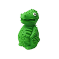 thumbnail image 1 of Indestructible Dog Toy, Interactive Rubber Chew Toy (Green 1pcs), 1 of 5