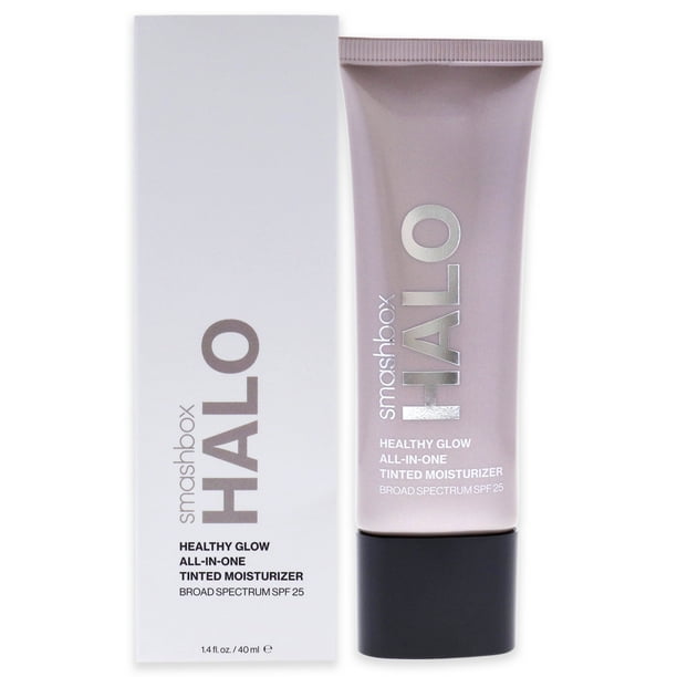 SmashBox Fundación Humectante con Color Halo Healthy Glow SPF 25 Ligero 1.4oz