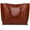 Brown, variant on PIKADINGNIS Women’s Tote Bag Roomy Shoulder Purse Retro Commuter Work Handbag with Tassel