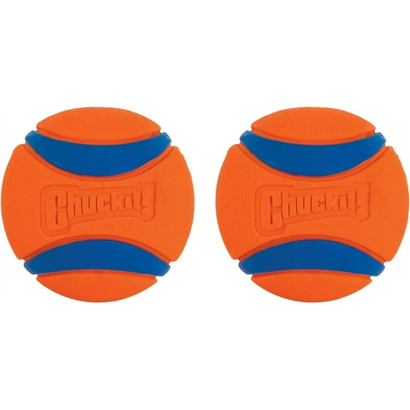 Ultra Ball Dog Toy, Medium (2.5 Inch Diameter) Pack of 2, for breeds 20-60 lbs