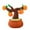 Orange, variant on YabuSS Soft Plush Sunflower Toy for Kids, Decorative Stuffed Flower in Pot, Cute Gift for Children and Home Décor, 12 Inches Yellow