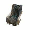 thumbnail image 4 of Gothic Soft Flannel Fleece Throw Blanket, Patio with Enchanted Wishing Well Ivy on Antique Gateway to Forest, Cozy Plush for Indoor and Outdoor Use, 50" x 60", Grey Teal, by Ambesonne, 4 of 6