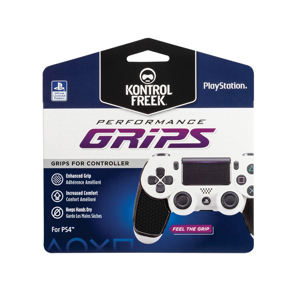 KontrolFreek, Grips, PlayStation 4, Black, SONYGRIPPS4
