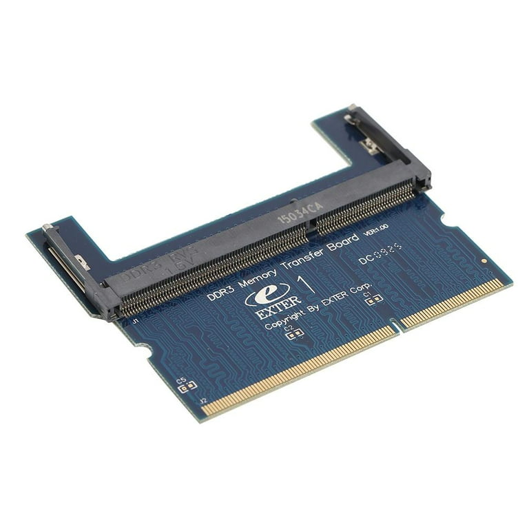 fankhu DDR3 Laptop SO-DIMM to Desktop DIMM Adapter Computer Memory