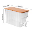 thumbnail image 2 of Harpi Drink Dispenser for Fridge, Cold Kettle with Faucet, Refrigerator Juice Water Pitcher, Beverage Liquid Drink Container for Parties, 2 of 6