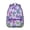 Purple-32, variant on Pig Cartoon Student Backpack for School Watercolor Farm Animal Cute Piggy Print Artistic Abstract Pattern Aesthetic Bookbag for Student