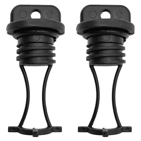 2 PCS Kayak Drain Plugs Thread Hull Drain Suit Scupper Plug for Kayaks Canoes Boats