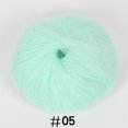 thumbnail image 3 of Naiovety 25g/bola de hilo para tejer bufanda, hilo suave para bufanda, hilo fino de felpa para ganchillo a mano, costura DIY, hilo para chal de Tela de costura y artesanía cinco, 3 of 6