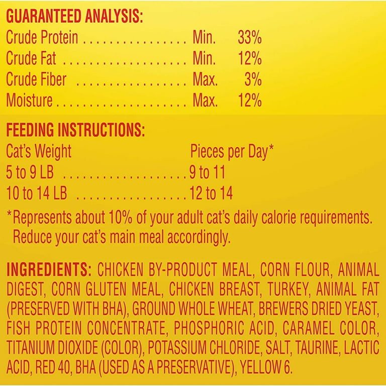 Meow mix calories discount