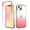 Red, variant on Feishell Gradient Clear Case for iPhone 13 (6.1 inch),Dual Layer Hybrid 2-In-1 PC + TPU Transparent Anti-Scratch Shockproof Lightweight Slim Phone Case for iPhone 13,Red