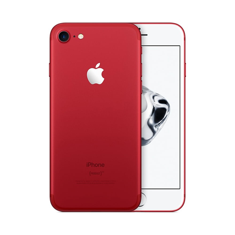 uitvegen Halloween stikstof iPhone 7 256GB Red (Boost Mobile) Refurbished - Walmart.com