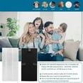 thumbnail image 3 of 2Pack Air Purifier Filter for HRF201B,Replacement U HEPA Filter for FRF102B& Filter U,HRF201B,HHT290,Et,2 x Air Purifiers Filters, 3 of 9