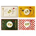 thumbnail image 3 of Coofit Table Placemat Rectangular Waterproof Oilproof Table Mat Dining Mat for Home, 3 of 10