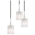 thumbnail image 3 of Woodbridge Lighting Candice 5-Light Metal Pendant Chandelier in Chrome/Bronze, 3 of 5