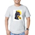 thumbnail image 1 of CafePress - C Blk Sunflower Fitted T Shirt - Fitted T-Shirt, Vintage Fit Soft Cotton Tee, 1 of 1