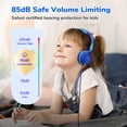 thumbnail image 2 of Auriculares EarFun S1 para niños, plegables, con cable, límite de volumen de 85 dB, 2 of 7