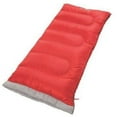 thumbnail image 2 of Coleman 50° F Rectangle Adult Sleeping Bag, Red, 2 of 7