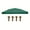 Green, variant on 10x10ft Replacement Canopy Top, Durable Tear Resistant 300D Oxford Fabric, Outdoor Shade Cover for Straight Leg Tent (Top Only)