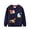 Kids Sweatshirt - 2Navy, variant on REDARER Crew Neck Long Sleeve Pullover Sweatshirt with Construction Vehicle Embroidery Casual Daily Tops for Kids,12-18 Months