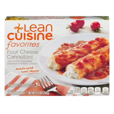 Lean Cuisine Favorites Four Cheese Cannelloni, 9.125 OZ