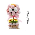 thumbnail image 4 of zhangmingg Easter Egg Tree Desktop Ornament Decorative Centerpiece for Festive Display, 4 of 6