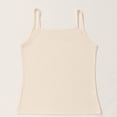 thumbnail image 3 of WMTBSRSW Womens Lace Trim Camisole Tank Tops Scoop Neck Spaghetti Strap Sleeveless Top Basic Tank for Layering Beige Small, 3 of 8