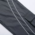 thumbnail image 5 of PMVFHDE Girls Cargo Pants Casual Jogger Elastic Waist With Pockets Grey,12-13 Years, 5 of 8