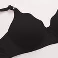 thumbnail image 5 of Plus Size Push Up Bras for Women - Underwire Support, Hide Back Fat Smoothing, Padded T-Shirt Bra for Everyday Black 36, 5 of 6