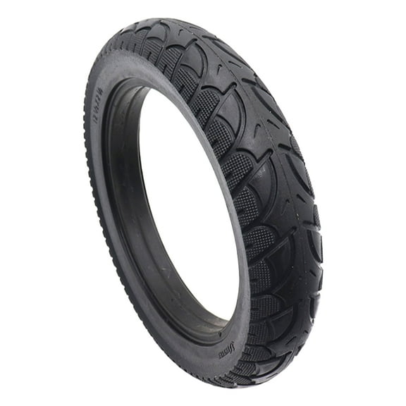 12 1/2x2 1/4 Solid Tire for Electric Bicycle 12 Inches Tubeless Tyre Anti Stab Explosion-Proof Bike Solid Tires