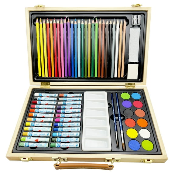 Art Set For The Young Artist Includes 68 Pieces  (1 Box)