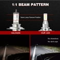 thumbnail image 3 of Combo LED Headlight Fog Light Bulbs Kit White for 2000-2006 Toyota Tundra 2001 2002 2003 2004 2005, 3 of 13