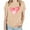 Beige, variant on EQWLJWE Women's Short-Sleeve T-Shirt,Womens Tops Dressy Summer Casual Love Heart Print Graphic Tee for Women,Valentine's Day Gifts for Her Green(S-3XL)