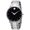 Silver, Black, variant on Men's Museum Black Dial Watch - 607201