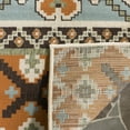 thumbnail image 4 of SAFAVIEH Veranda Dogon Southwestern Indoor/Outdoor Runner Rug, 2'3" x 12', Green/Terracotta, 4 of 7