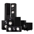 thumbnail image 1 of Fluance Reference Surround Sound Home Theater 7.1 Channel Speaker System including 3-Way Floorstanding Towers, Center Channel, Surrounds, Rear Surrounds and DB10 Subwoofer - Black Ash (X871BR), 1 of 8