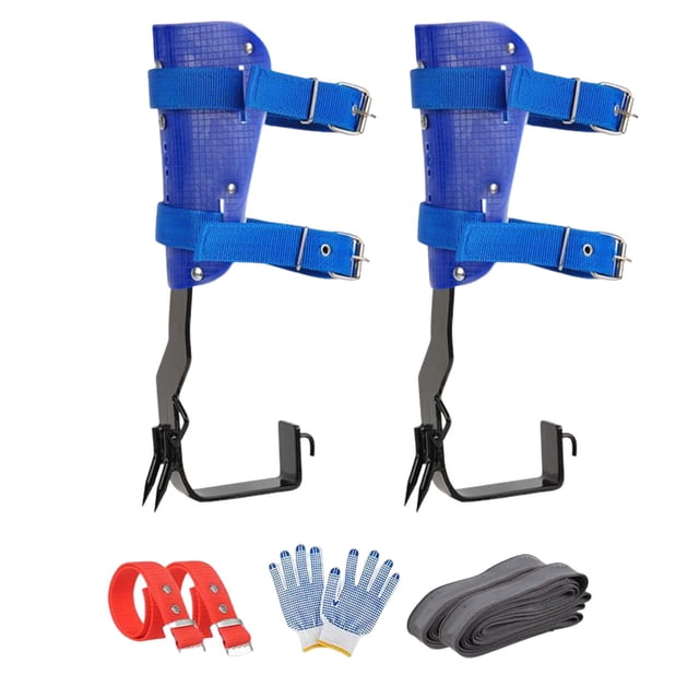 para escalar árboles, Pedal, selección de pie, cocos, para escalada en roca 2 engranajes Baoblaze Picos para trepar árboles