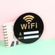 thumbnail image 4 of unbranded Cartel Decorativo De WiFi En Acrílico Negro Con Adhesivo Para Pared Y Fácil, 4 of 8