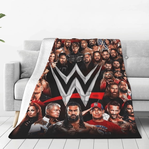 Wres-Tler W-W,Es Fleece Blanket Super Soft Cozy Throw Blanket 50"X40", Lightweight Fuzzy Comfy Flannel Blanket Warm Plush Throw Blankets For Couch, Sofa, Bed