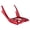 Bright Red, variant on Riousery Gear Shift Panel Trim Frame Stylish Interior Decoration Cover Fit for Honda Civic 2016+ Car Auto Center Console Accessory Bright Red Color Protection 16.5 inches / 42 cm