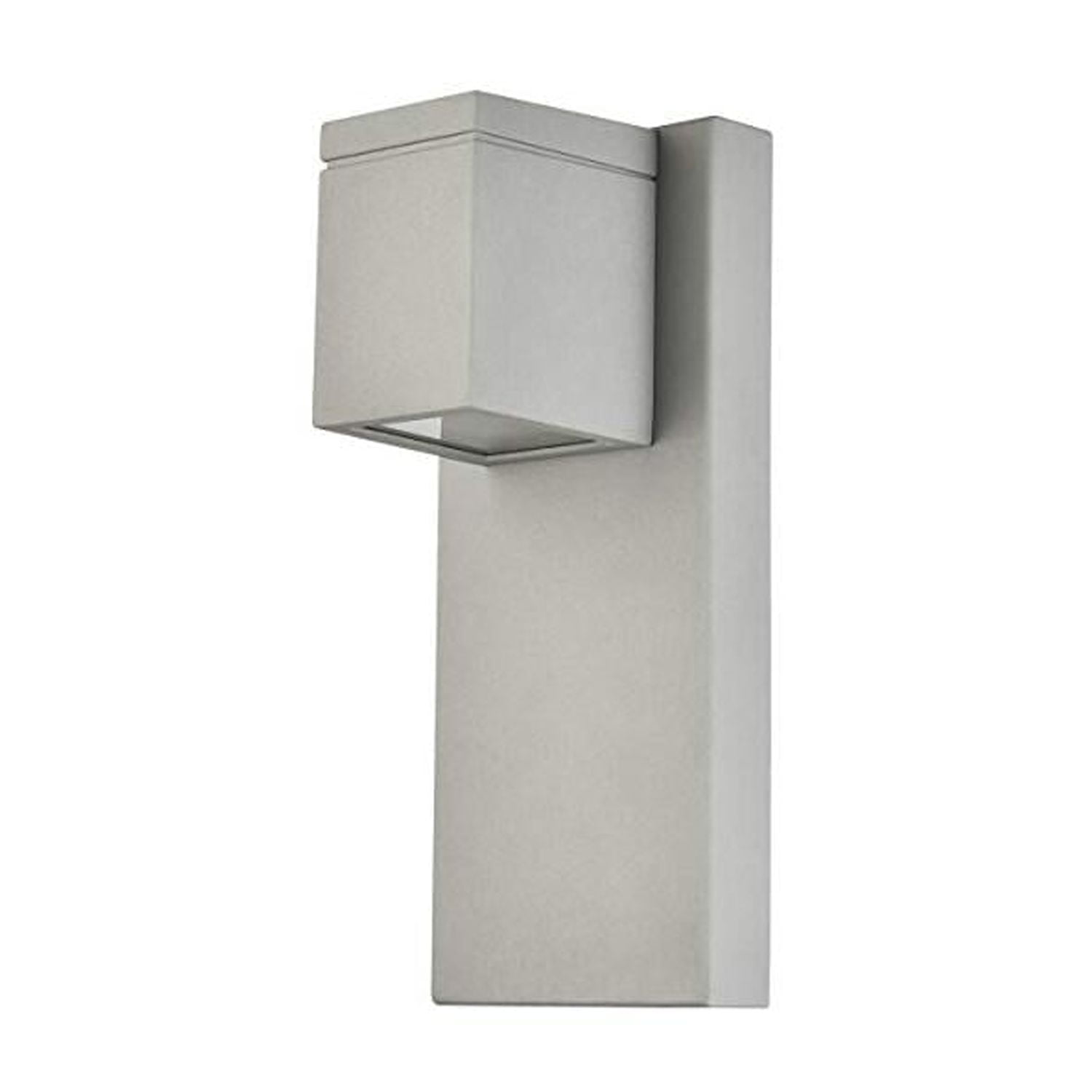 Raine Integrated LED wall sconce in silver