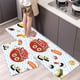 thumbnail image 4 of Alfombra de cocina duradera y resistente a la suciedad, alfombra para puerta de baño, alfombra para ducha, alfombra para pies, alfombra suave antideslizante con dibujos animados, 4 of 5