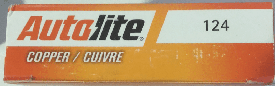 Autolite 124 Copper Spark Plug