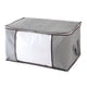 thumbnail image 4 of Bolsa de almacenamiento plegable para ropa, bolsa organizadora, bolsa para polvo, caja de almacenamiento suave, extra grande, no tejida, 4 of 4