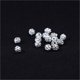 thumbnail image 3 of 50pcs White Rhinestone Beads Polymer Crystal Spacer Bead For DIY Necklace Bracelet Jewelry Making Accessories Supplies Wholesale, 3 of 5